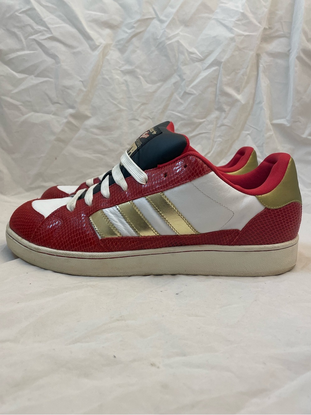 Adidas Superskate ST SCI Science Red Snakeskin Mens Size 13 Skate Shoes 077066